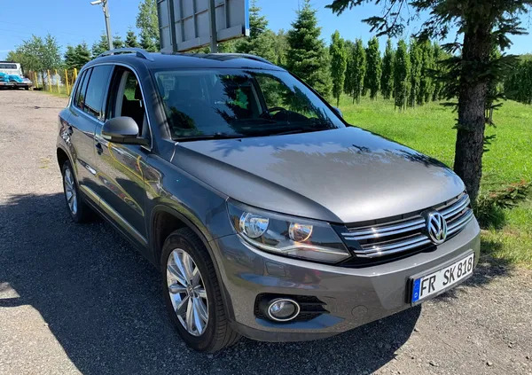 samochody osobowe Volkswagen Tiguan cena 49900 przebieg: 175000, rok produkcji 2013 z Krasnystaw